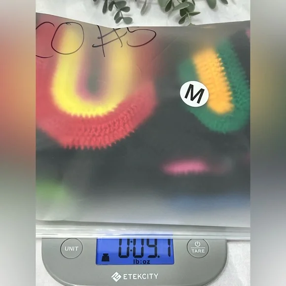 Akira Multicolored Crochet Sweeter Than Honey Halter Neck Mini Dress Cotton M - Picture 9 of 9